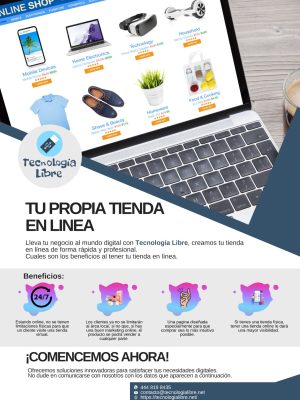 tu propia tienda en linea tecnologia libre slp